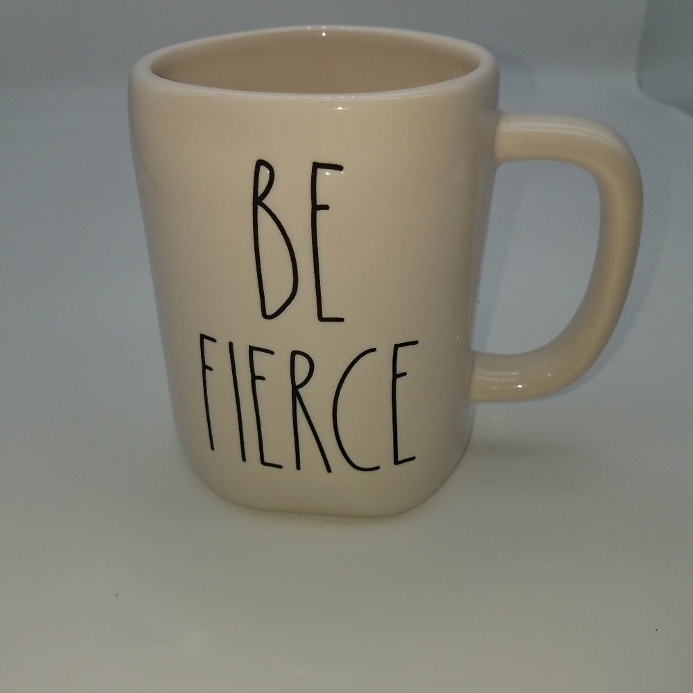 RAE DUNN "BE FIERCE" Coffee Mug